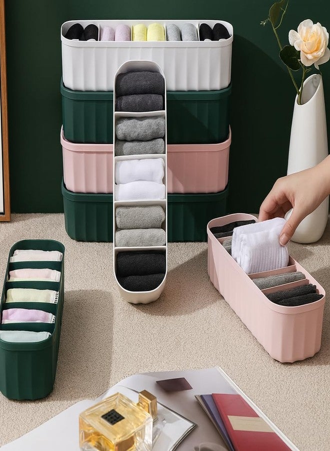 Episkey Innerwear Organizer For Wardrobe - Socks, Undergarments, MakeUp, Ties, Cosmetics, Scarves Organizer For Wardrobe Closet Storage Dividers for Household (WARDROB_4) - Image 1